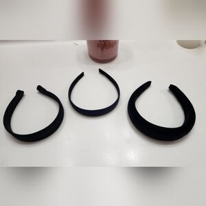 Set Of 3  headbands: thin, medium (or regular), and wide.